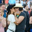  Nikki Reed et Ian Somerhalder durant le festival Coachella, au Empire Polo Club &agrave; Indio, le 11 avril 2015 