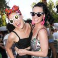  Mia Moretti et Katy Perry &agrave; la Pool party organis&eacute;e par Mac Cosmetics X Mia Moretti au Ingleside Inn, &agrave; Palm Springs, le 10 avril 2015 