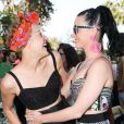  Katy Perry et Mia Moretti &agrave; la Pool party organis&eacute;e par Mac Cosmetics X Mia Moretti au Ingleside Inn, &agrave; Palm Springs, le 10 avril 2015 