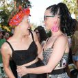  Katy Perry et Mia Moretti &agrave; la Pool party organis&eacute;e par Mac Cosmetics X Mia Moretti au Ingleside Inn, &agrave; Palm Springs, le 10 avril 2015 