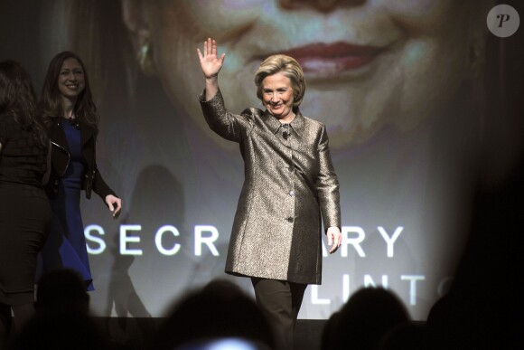 Hillary Clinton - Conférence de la commission des Nations Unies sur le statut des femmes, "No Ceilings : The Full Participation Project", à New York. Le 9 mars 2015