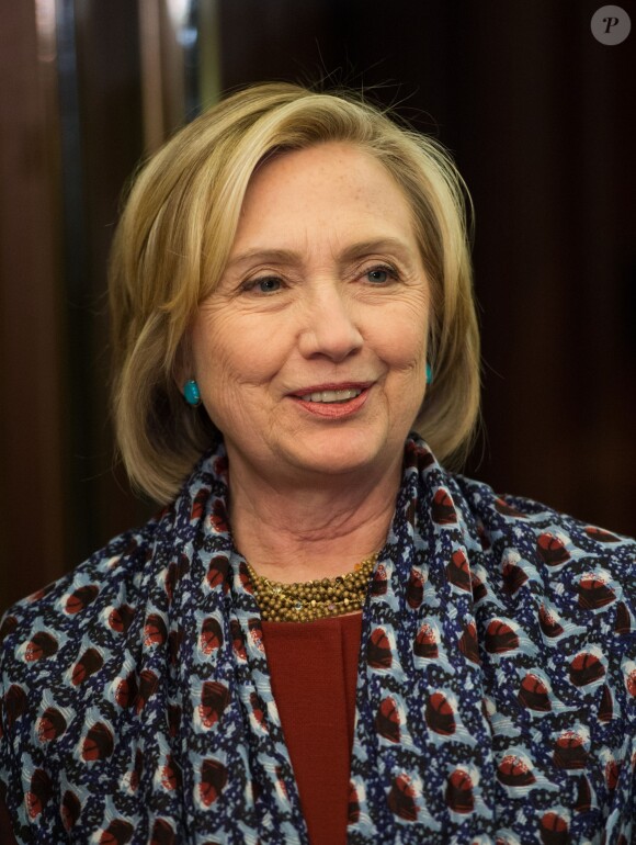 Hillary Clinton au Consulat Britannique à New York, le 8 décembre 2014