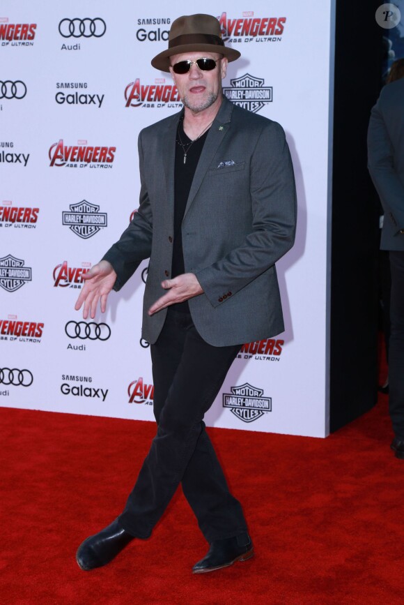 Michael Rooker à la première de "Avengers: Age Of Ultron" à Hollywood, le 13 avril 2015.