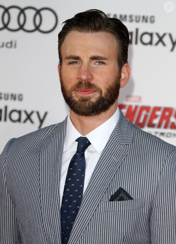 Chris Evans à la première de "Avengers: Age Of Ultron" à Hollywood, le 13 avril 2015.
