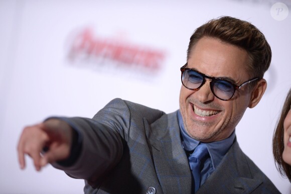Robert Downey Jr. lors de la première d'Avengers 2 à Los Angeles le 13 avril 2015.