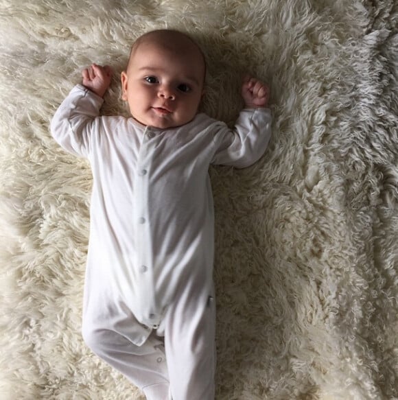 Reign Aston Disick est le troisième enfant de Kourtney Kardashian et Scott Disick. Photo publiée le 8 avril 2015.