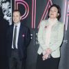 Bruno Racine et Sylviane Tarsot-Gillery - Photocall de l'exposition "Piaf" à la Bibliothèque nationale de France (BNF) à l'occasion du centenaire de la naissance d'Édith Piaf à Paris le 14 avril 2015. 