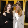 EXCLUSIF -Christie Brinkley et Alexa Ray Joel à la sortie de la comédie musicale 'Chicago' à Broadway à New York le 26 avril 2012