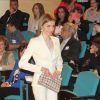La reine Letizia d'Espagne au 2e Congrès scolaire sur les maladies rares à Barcelone le 14 avril 2015