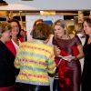 La reine Maxima des Pays-Bas a rencontré les femmes entrepreneurs lors d'un meeting à Utrecht le 14 avril 2015