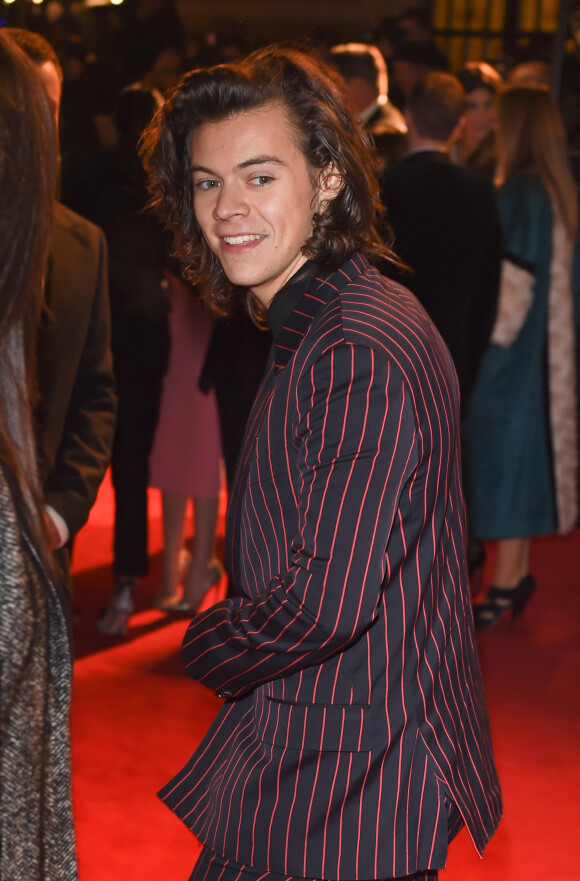 Harry Styles - Cérémonie "The British Fashion Awards" 2014 à Londres, le 1er décembre 2014.