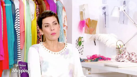 Cristina Cordula dans Les reines du shopping (M6) - Emission du 14 avril 2015.