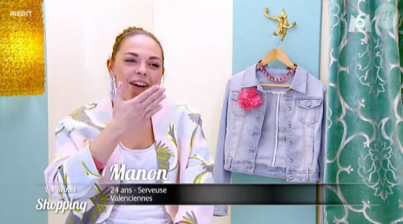 Manon se moque de Mélanie dans Les reines du shopping (M6) - Emission du 14 avril 2015.