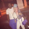 Nicki Minaj et Meek Mill à Miami. Photo publiée le 15 avril 2015.