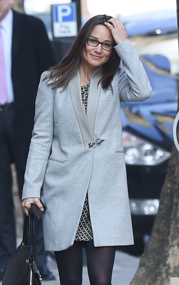 Exclusif - Pippa Middleton à Londres le 25 mars 2015.