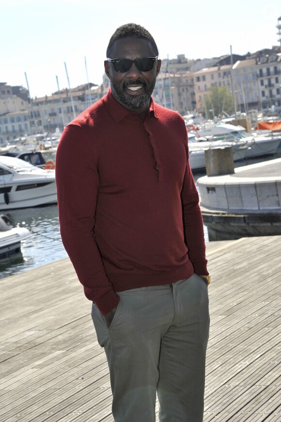 Idris Elba - MipTV 2015 à Cannes, le 14 avril 2015