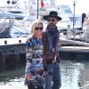 Piper Perabo et son mari Stephen Kay - MipTV 2015 à Cannes, le 14 avril 2015.