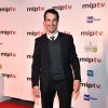 L'acteur Patrick Hivon arrive à la soirée d'ouverture du MIPTV à l'hôtel Majestic à Cannes le 13 avril 2015 dans le cadre du MIPTV 2015 qui se déroule au Palais des Festivals du 13 au 16 avril. 