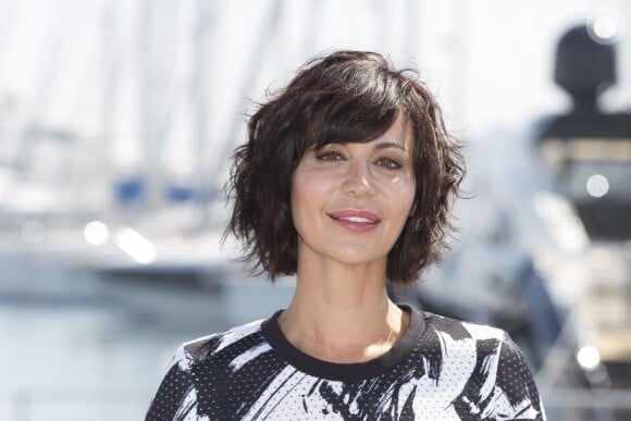 Catherine Bell - "The Good Witch" Photocall - MipTV 2015 à Cannes, le 13 avril 2015. 