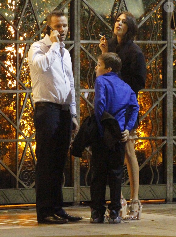 Exclusif - Mariage de David Arquette et Christina McLarty à Cicada, Los Angeles, le 12 avril 2015.