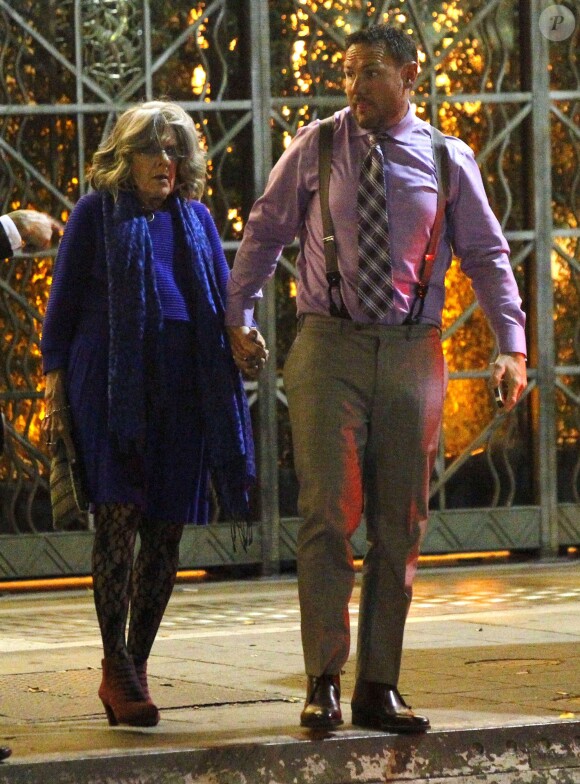 Exclusif - Mariage de David Arquette et Christina McLarty à Cicada, Los Angeles, le 12 avril 2015.