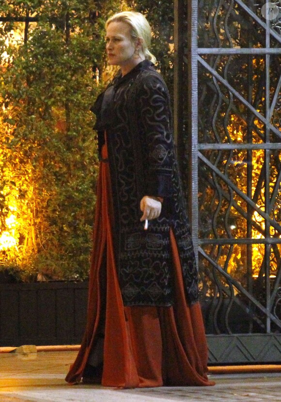 Exclusif - Patricia Arquette - David Arquette et Christina McLarty se sont mariés en présence de leurs familles et de leurs amis à Cicada, Los Angeles, le 12 avril 2015.