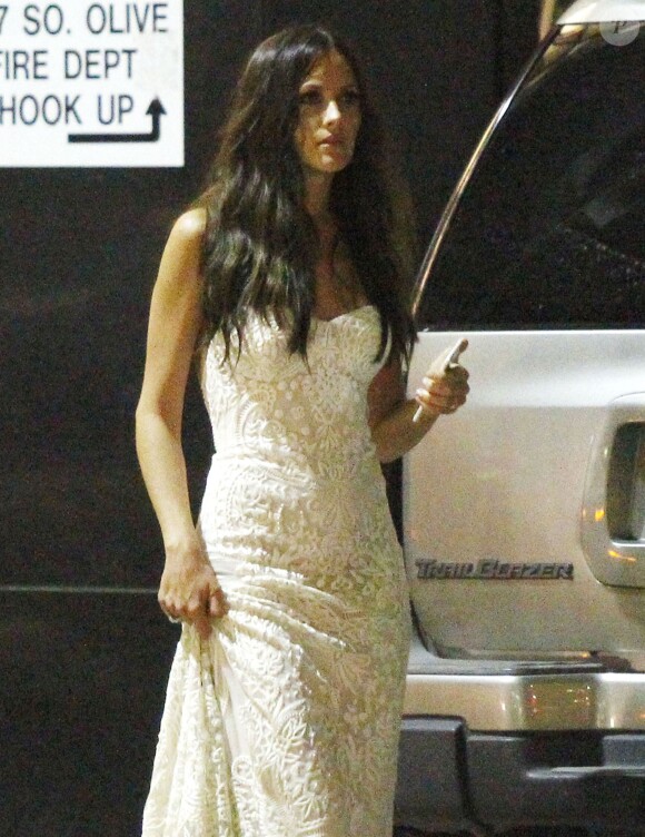 Exclusif - Christina McLarty - David Arquette et Christina McLarty se sont mariés en présence de leurs familles et de leurs amis à Cicada, Los Angeles, le 12 avril 2015.