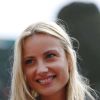 Ester Satorova, fiancée de Tomas Berdych, lors de la demi-finale victorieuse de son chéri contre Gaël Monfils au Masters de Monte-Carlo le 18 avril 2015.