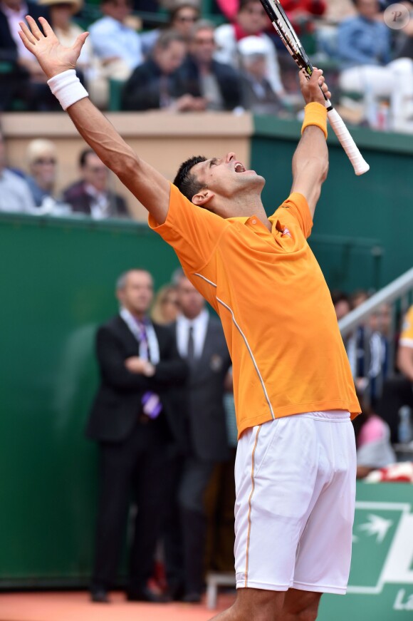 Novak Djokovic a battu Rafael Nadal en demi-finale le 18 avril 2015 lors du Masters 1000 Rolex de Monte-Carlo