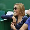 Jelena Djokovic, femme de Novak, le 18 avril 2015 lors demi-finales du Masters 1000 Rolex de Monte-Carlo, entre Tomas Berdych et Gaël Monfils d'une part, et Rafael Nadal et Novak Djokovic d'autre part.