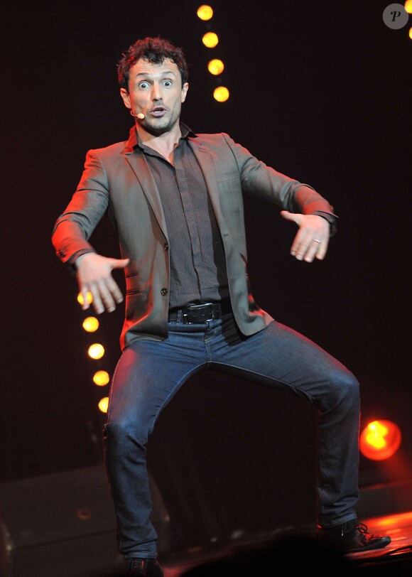 Willy Rovelli sur scène pour "Europe 1 fait Bobino", à Paris, le 18 février 2013.