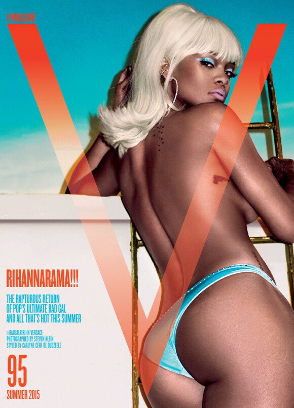 Rihanna, photographiée par Steven Klein pour le numéro d'été (V95) du magazine V.