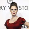 Coco Rocha (enceinte) - Gala AmfAR 2015 au Cipriani Wall Street à New York. Le 11 février 2015.