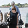Alan Rickman et sa femme Rima Horton arrivent au 70eme festival international du film de Venise, La Mostra. Le 5 septembre 2013