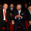 Le président turc Tayyip Erdogan et le prince Charles le 23 avril 2015 lors d'une cérémonie pour le centenaire de la bataille de Gallipoli, en Turquie.