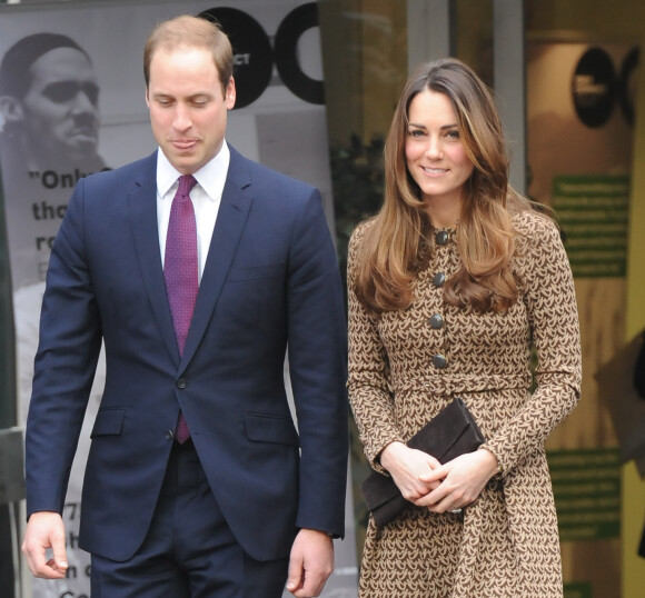 Kate Middleton et le prince William en novembre 2013 à Londres