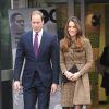 Kate Middleton et le prince William en novembre 2013 à Londres