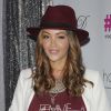 Nabilla fait son retour public à l'occasion du salon What the F..., qui explore l'univers des 13/25 ans au Paris Event Center, le 24 avril 2015.