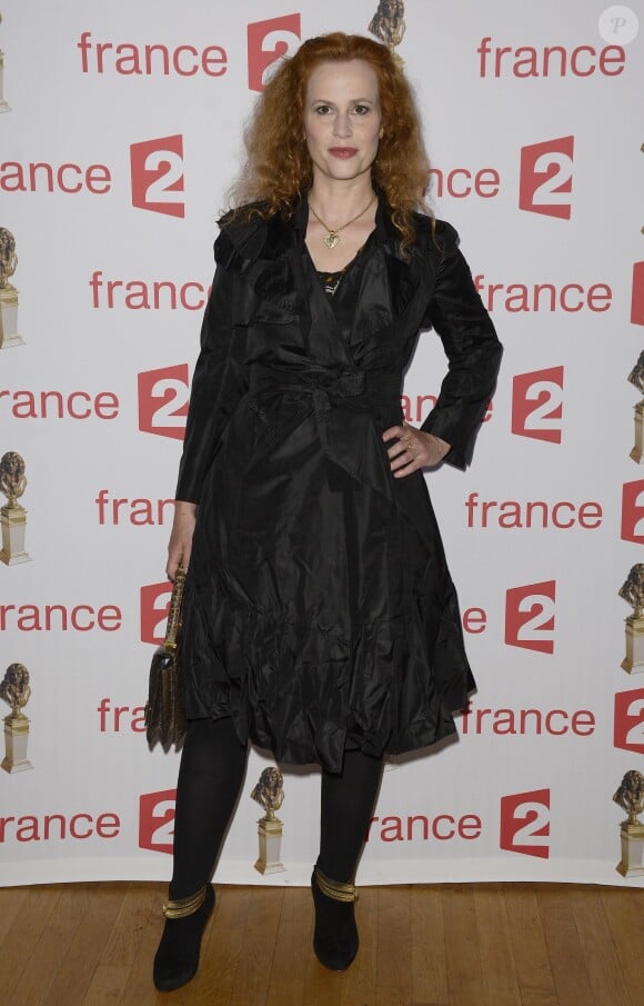 Florence Darel lors de la cérémonie des Molières à Paris le 27 avril 2015