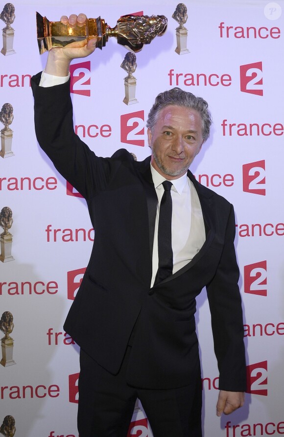 Nicolas Briançon lors de la cérémonie des Molières à Paris le 27 avril 2015