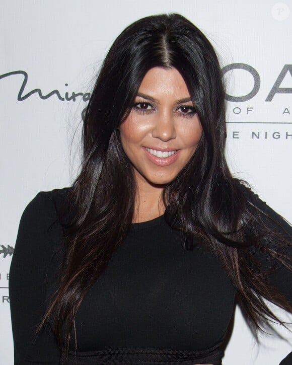 Kourtney Kardashian fête ses 36 ans au " 1Oak Nightclub " à Las Vegas, le 18 avril 2015