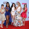 Ally Brooke Hernandez, Normani Kordei, Dinah Jane Hansen, Camila Cabello du groupe 'Fifth Harmony'  à la Cérémonie des Disney Music Awards à Los Angeles, le 25 avril 2015.