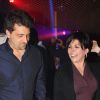 Exclusif - Liane Foly fête les 49 ans de son frère Philippe Falliex lors de la soirée "Disco Queen" au Queen à Paris, le 27 avril 2015. Pour l'occasion, Philippe Falliex est spécialement revenu de Los Angeles où il réside.