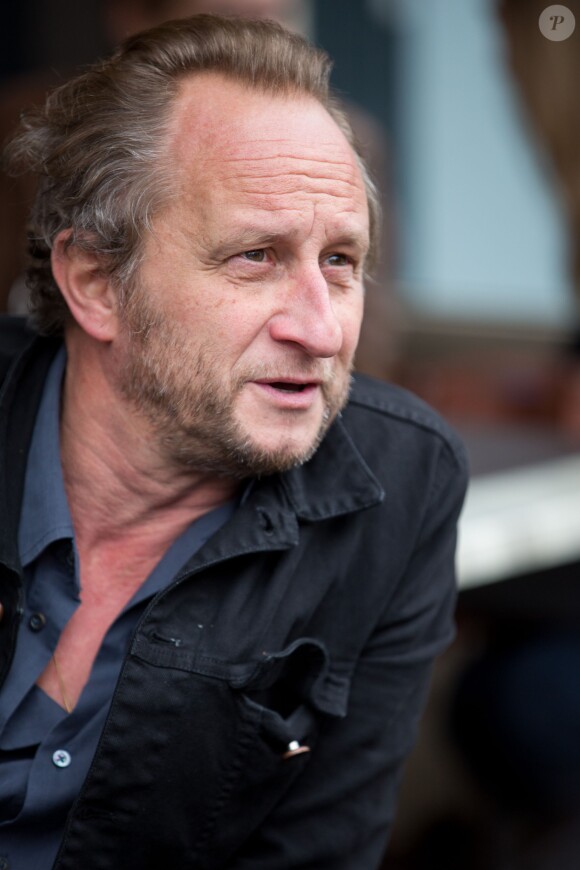 Exclusif - Benoît Poelvoorde, lors de la seconde édition de L'intime Festival, au Théâtre de Namur, dont il est le créateur, à Namur, 30 août 2014.