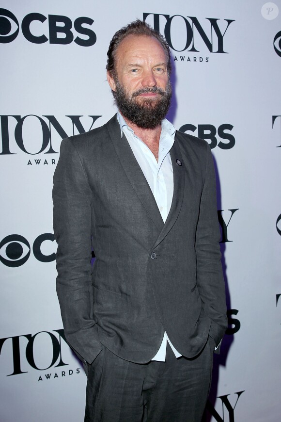Sting - Junket avec les nommés des Tony Award 2015 à New York le 29 avril 2015