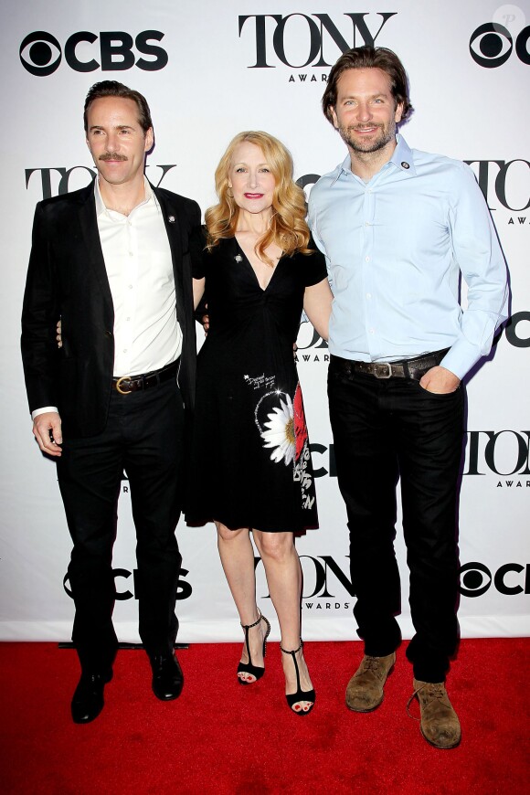 Alessandro Nivola, Patricia Clarkson et Bradley Cooper - Junket avec les nommés des Tony Award 2015 à New York le 29 avril 2015