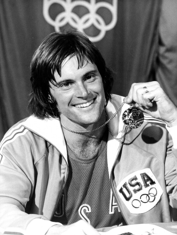 Bruce Jenner aux Jeux Olympiques de Montréal, en juillet 1976.