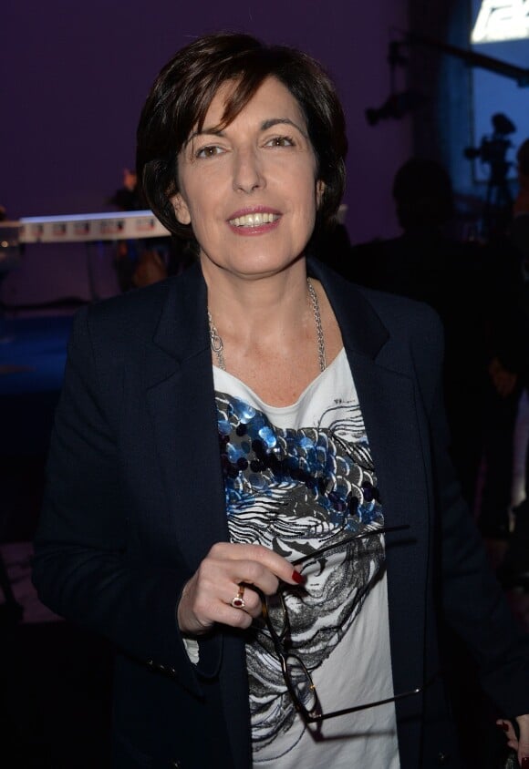 Ruth Elkrief au Pavillon Cambon à Paris, le 12 mars 2014. 