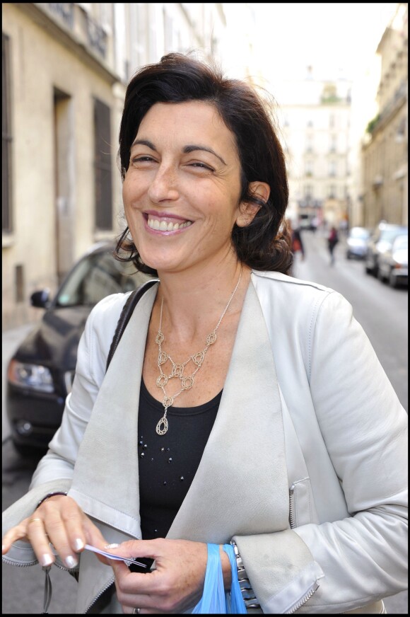 Ruth Elkrief à Paris en septembre 2010.