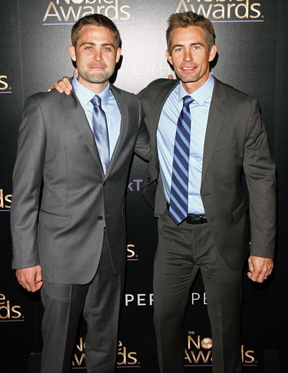 Cody Walker et Caleb à la 3e soirée annuelle Noble Awards à Beverly Hills, le 27 février 2015.